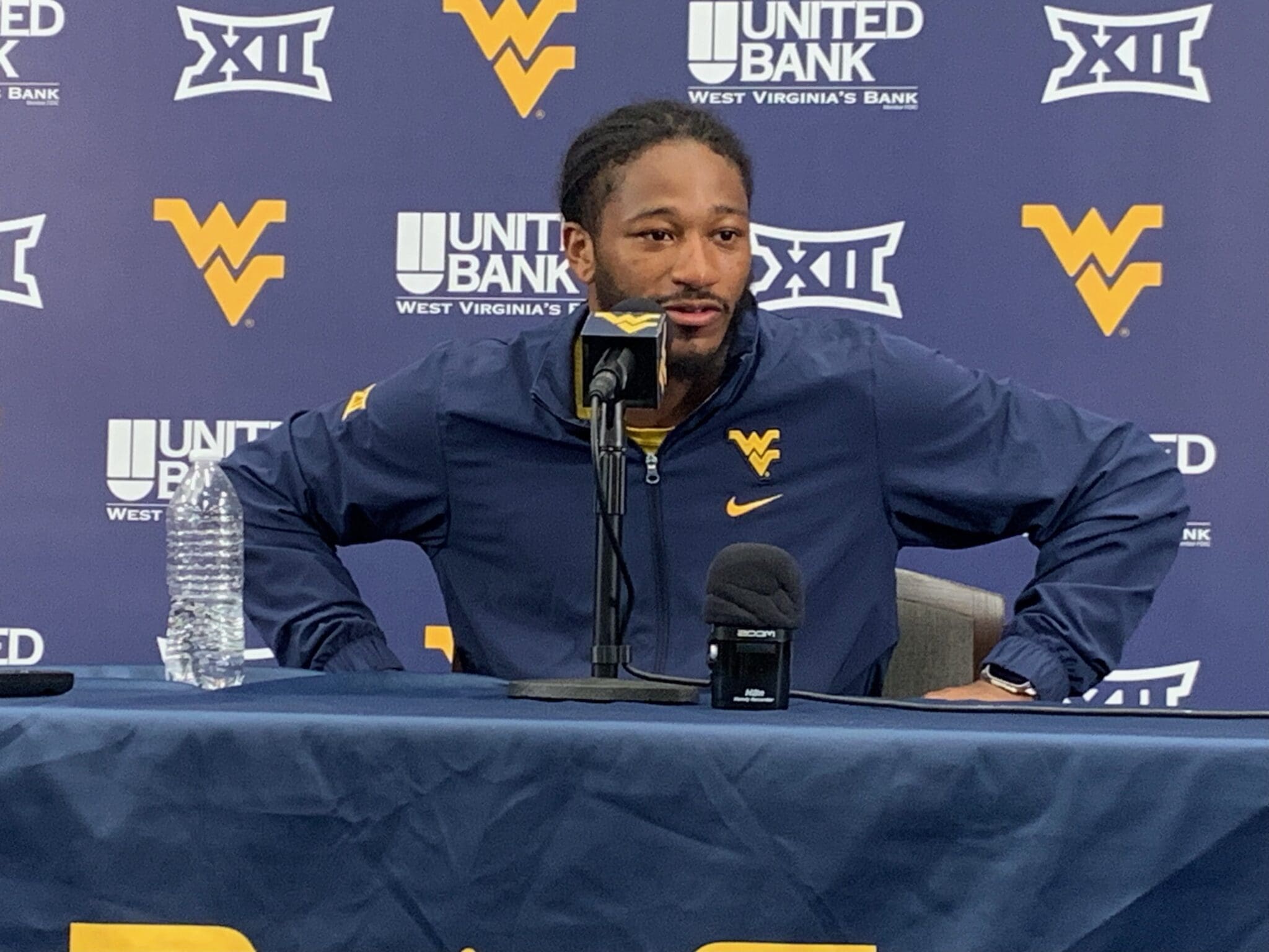 WVU DB Beanie Bishop