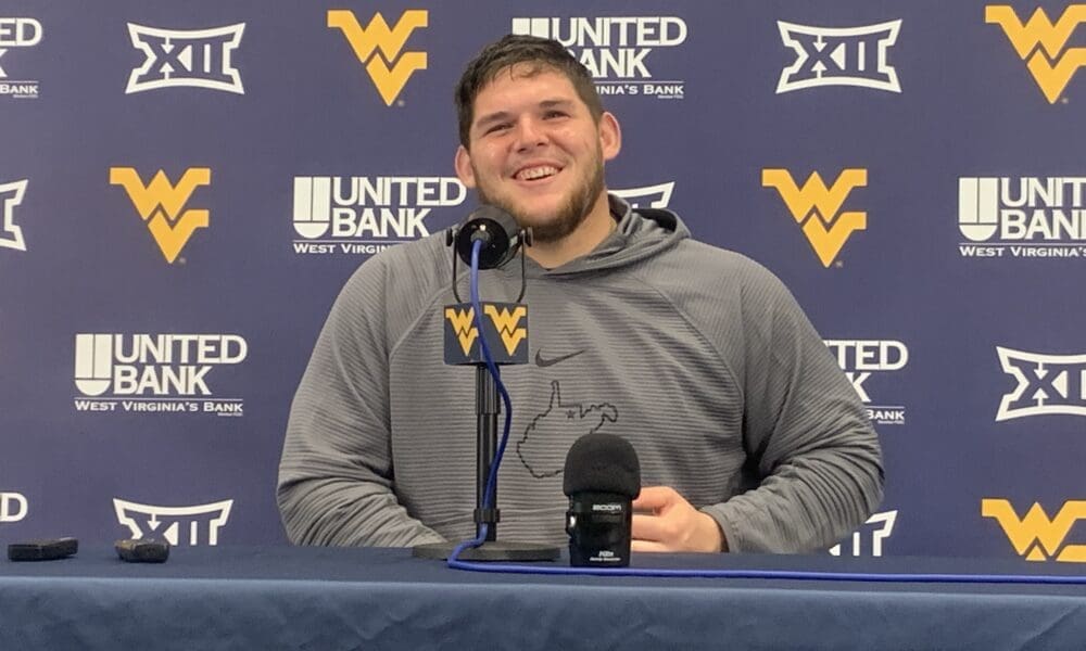 WVU Football Center Zach Frazier