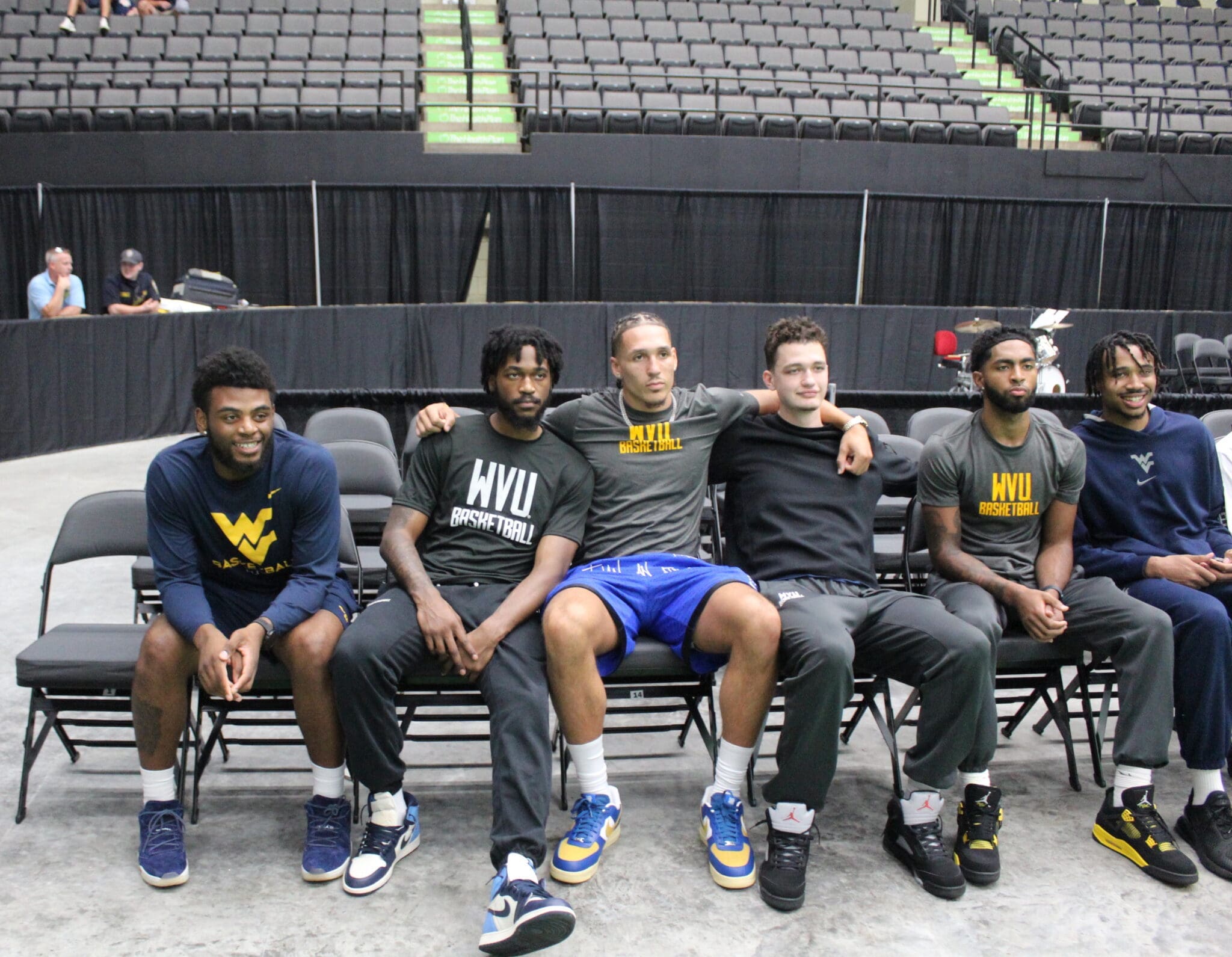 WVU Basketball Players