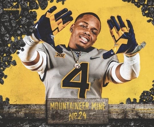 WVU Football RB Diore Hubbard