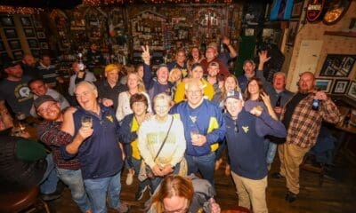 WVU fans at Charlotte bar