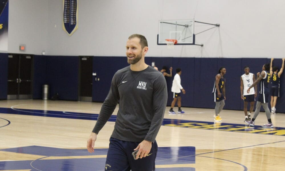 WVU Basketball assistant Kory Barnett