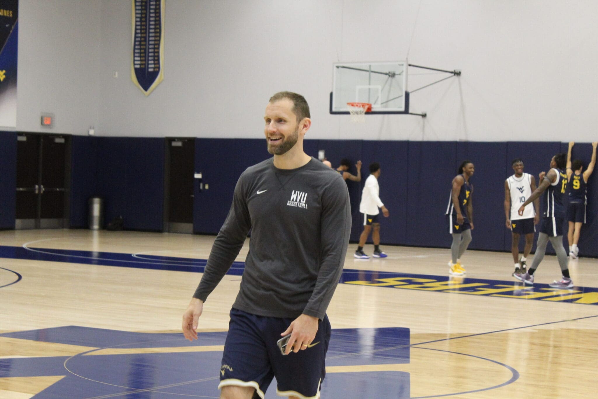 WVU Basketball assistant Kory Barnett