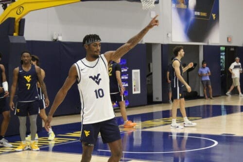 WVU Basketball Sencire Harris