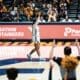 WVU women’s basketball G Lauren Fields shot over Texas Tech