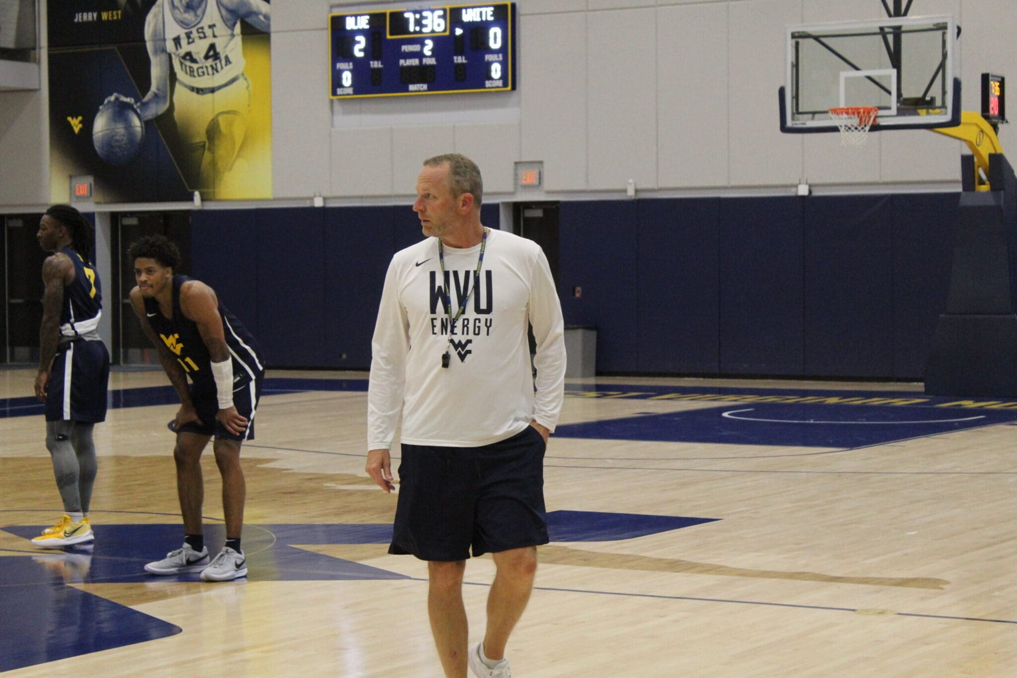 WVU Basketball HC Darian DeVries