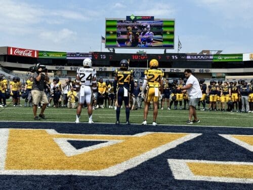 WVU Football new uniforms