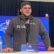 Zach Frazier at NFL Combine