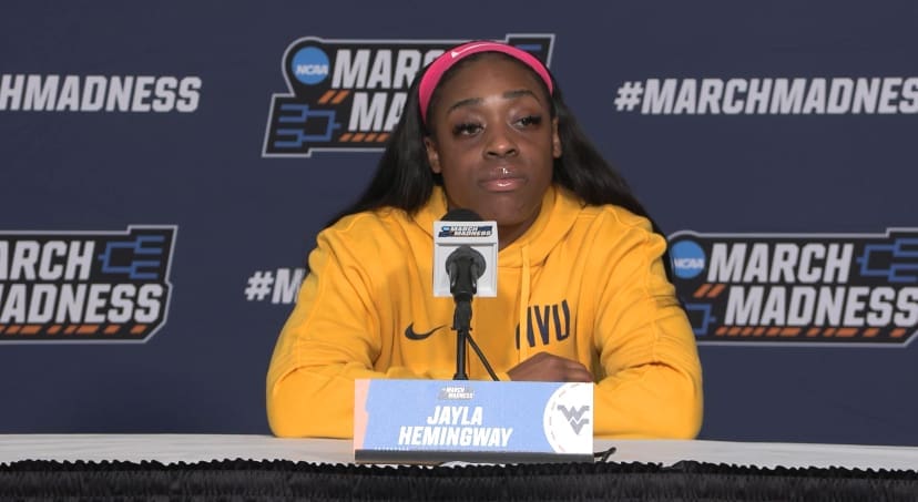 WVU Women’s Basketball Jayla Hemingway