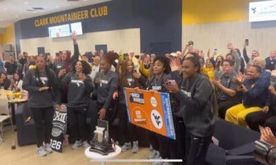 WVU Women's Basketball team celebrates selection