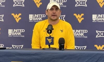 WVU Football OLB Coach Victor Cabral