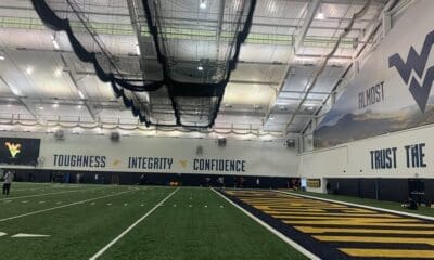 WVU Football indoor facility stock