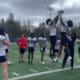 WVU Football WR jump ball drill