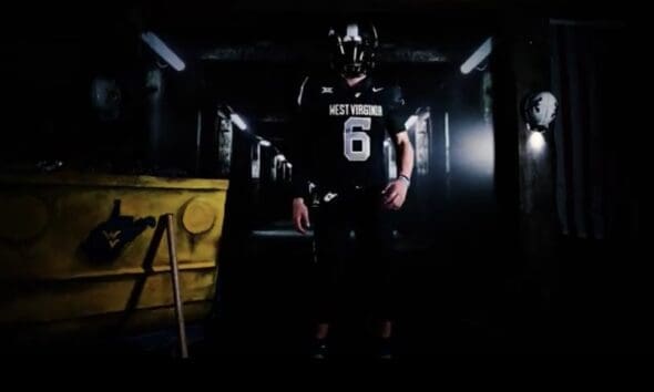 WVU Football Coal Rush black uniform