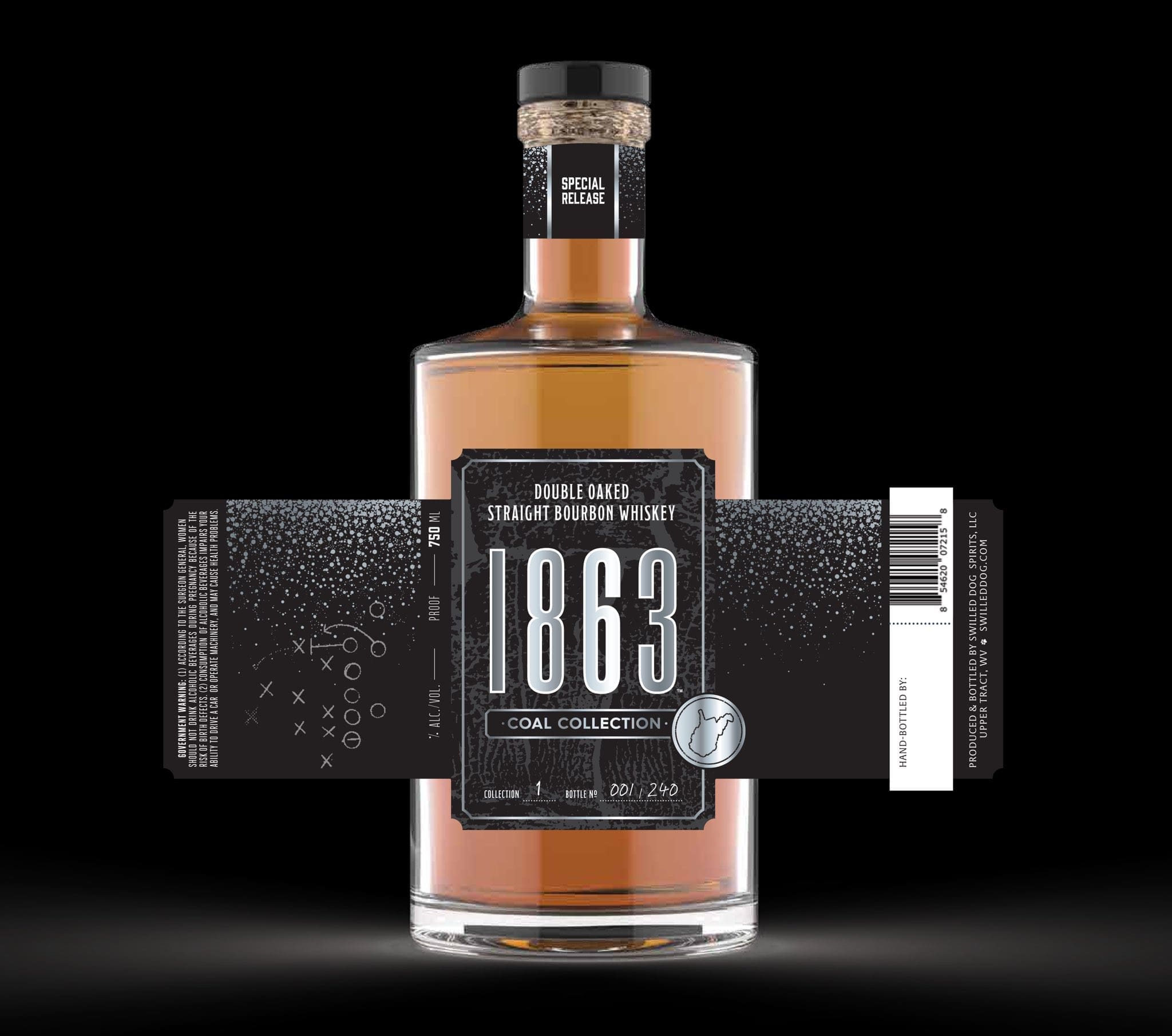 Country Roads Trust 1863 Coal Collection of bourbon