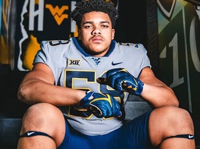 WVU Football OL recruit Cameron Herron