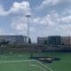 WVU Baseball field from above stock