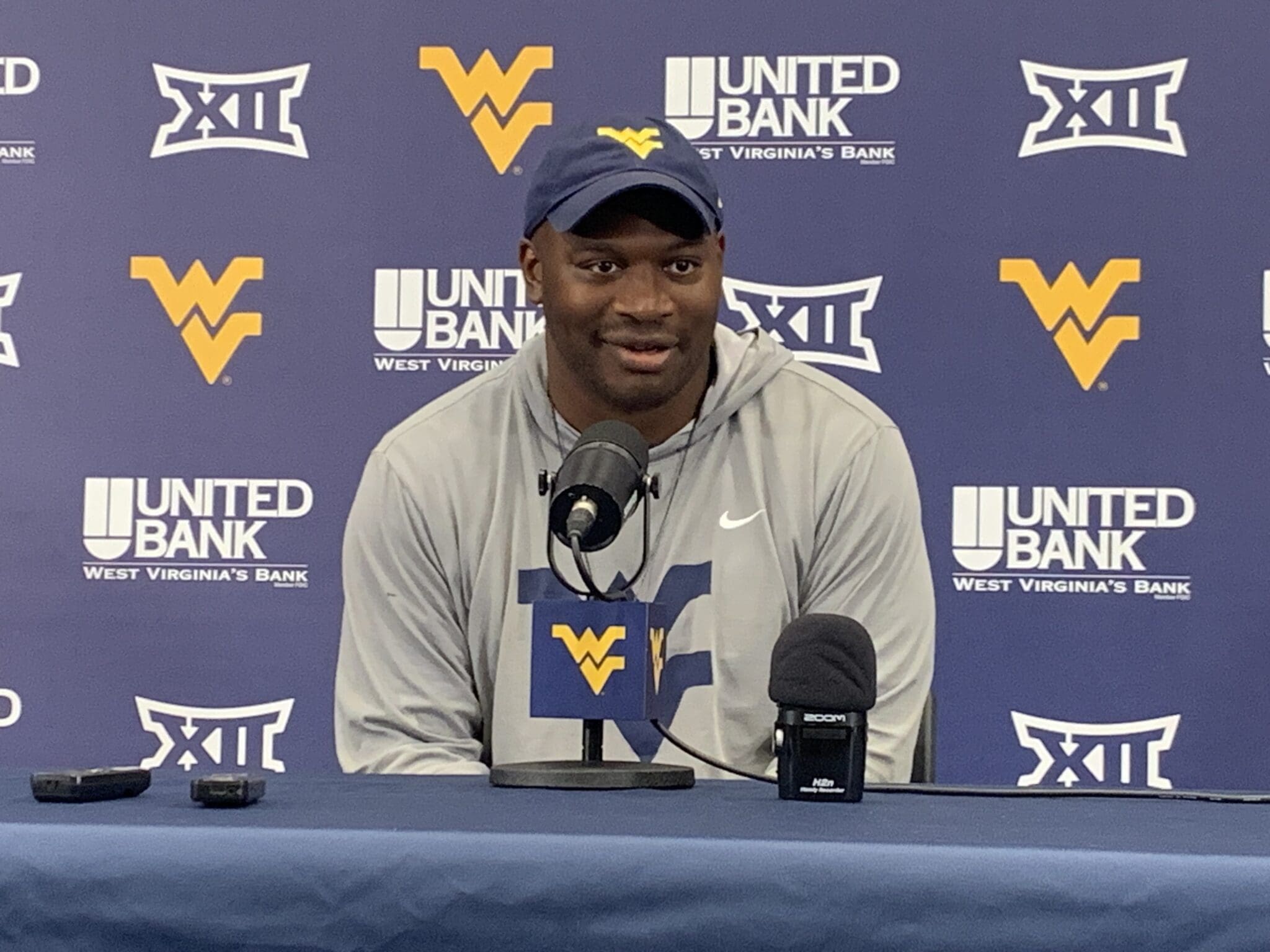 WVU Football DL Coach Andrew Jackson