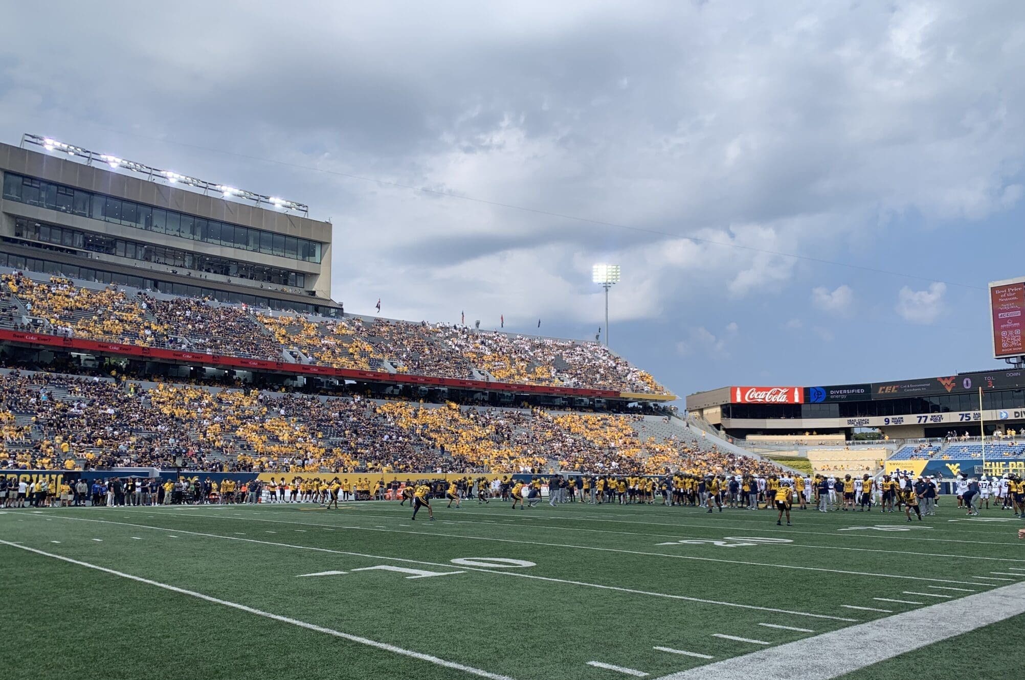 Mountaineer Field at Milan Puskar Stadium