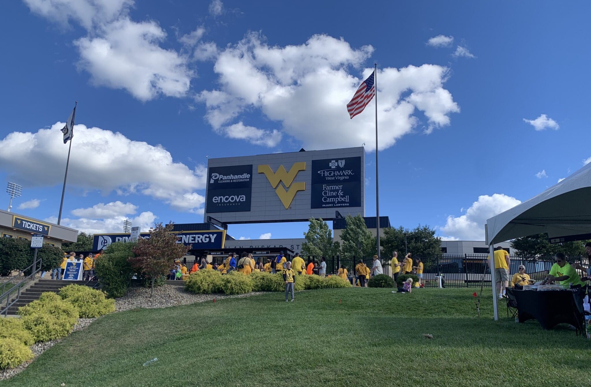 WVU Football Milan Puskar Stadium