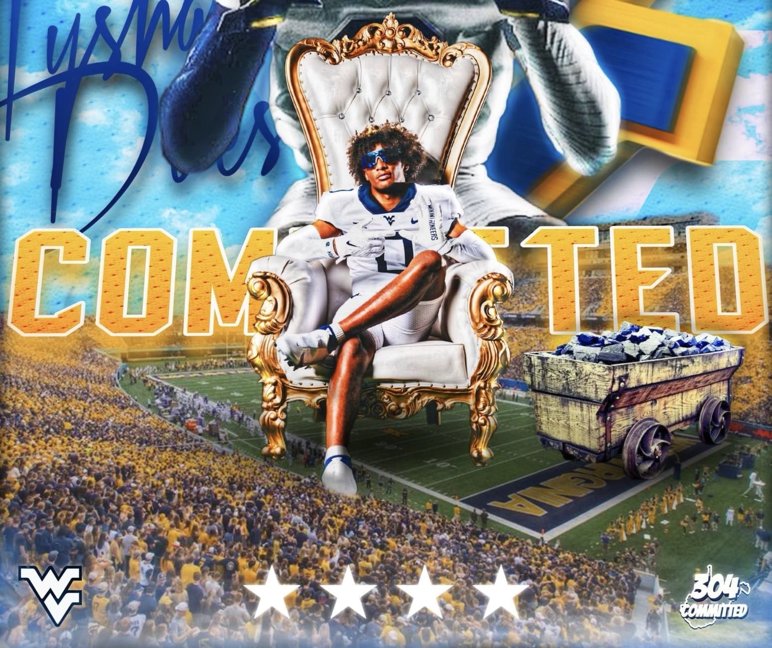 WVU Football WR recruit Tyshawn Dues