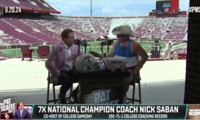 Nick Saban and Pat McAfee