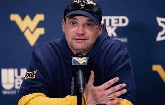 WVU Football HC Neal Brown