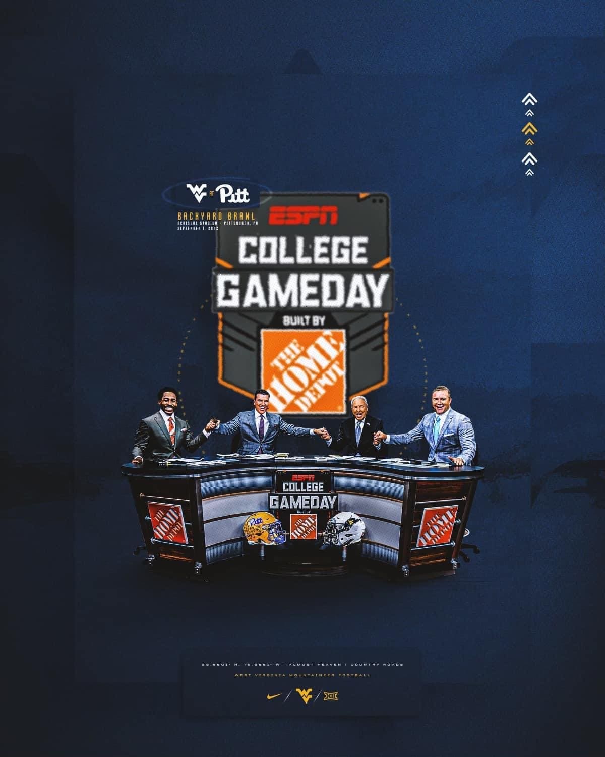 ESPN College GameDay for Pitt WVU