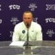 WVU Basketball HC Darian DeVries at TCU