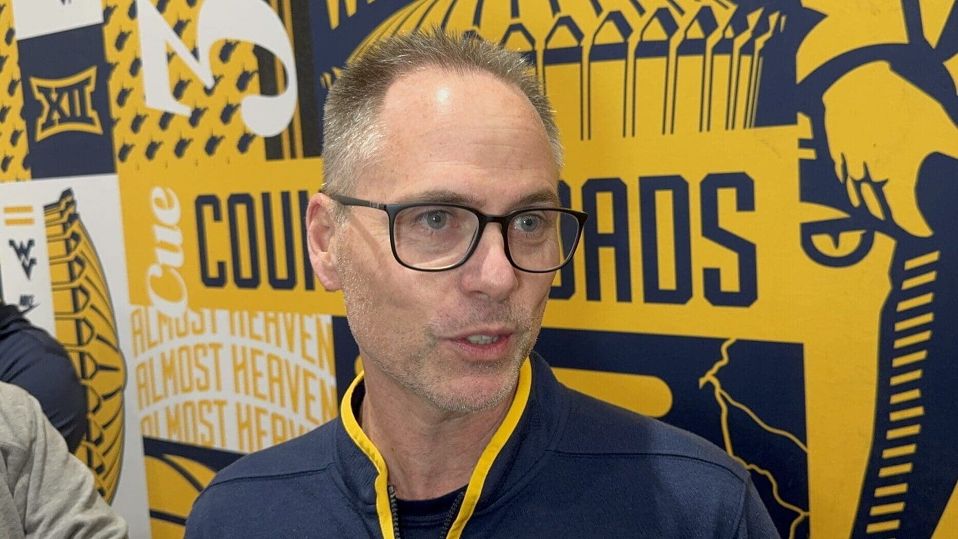 WVU Women's Basketball HC Mark Kellogg