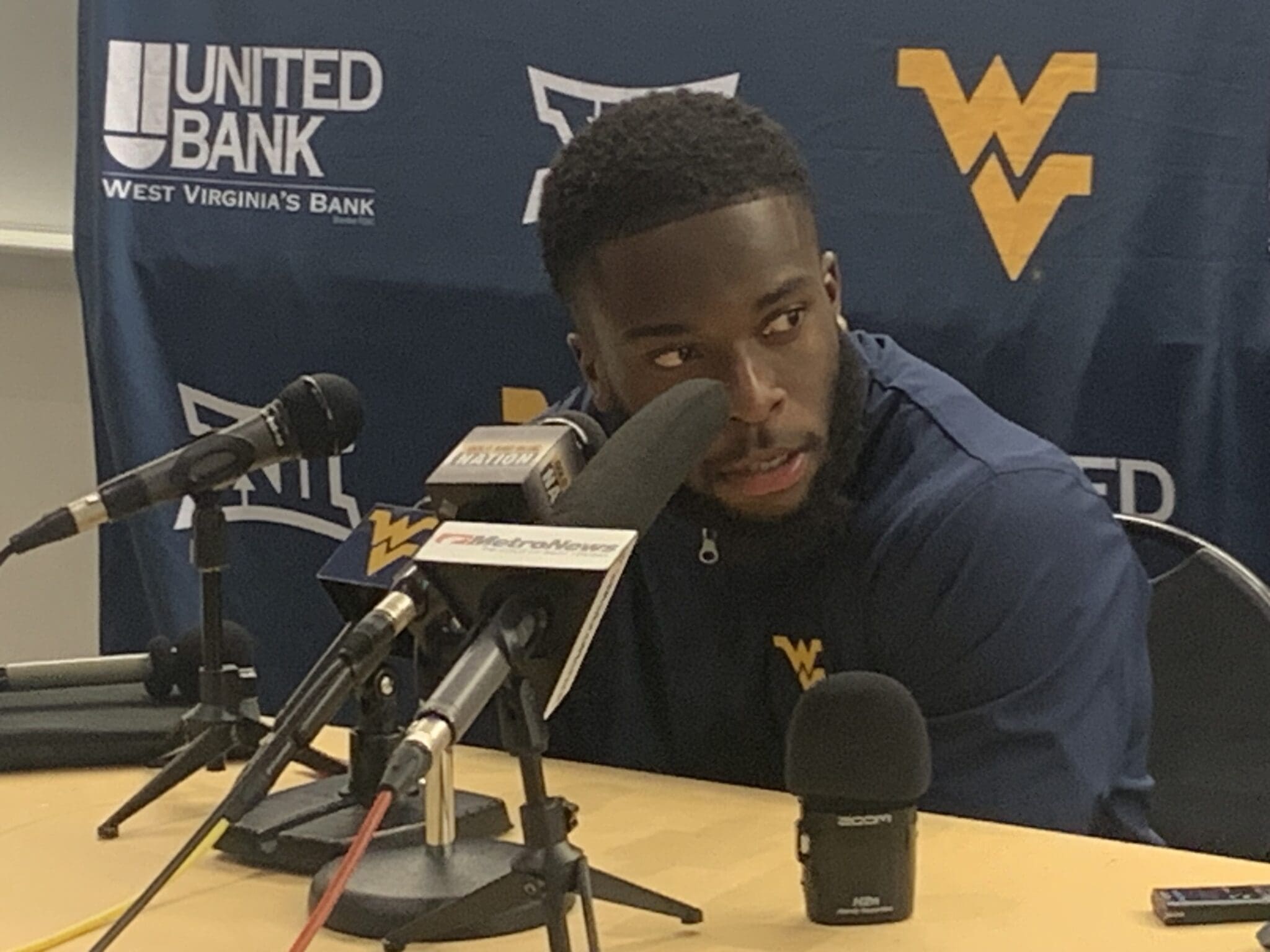 WVU Football DL Tyrin Bradley