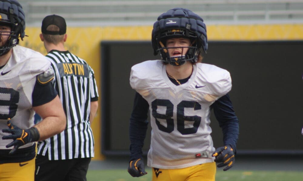 WVU Football WR Cyrus Traugh