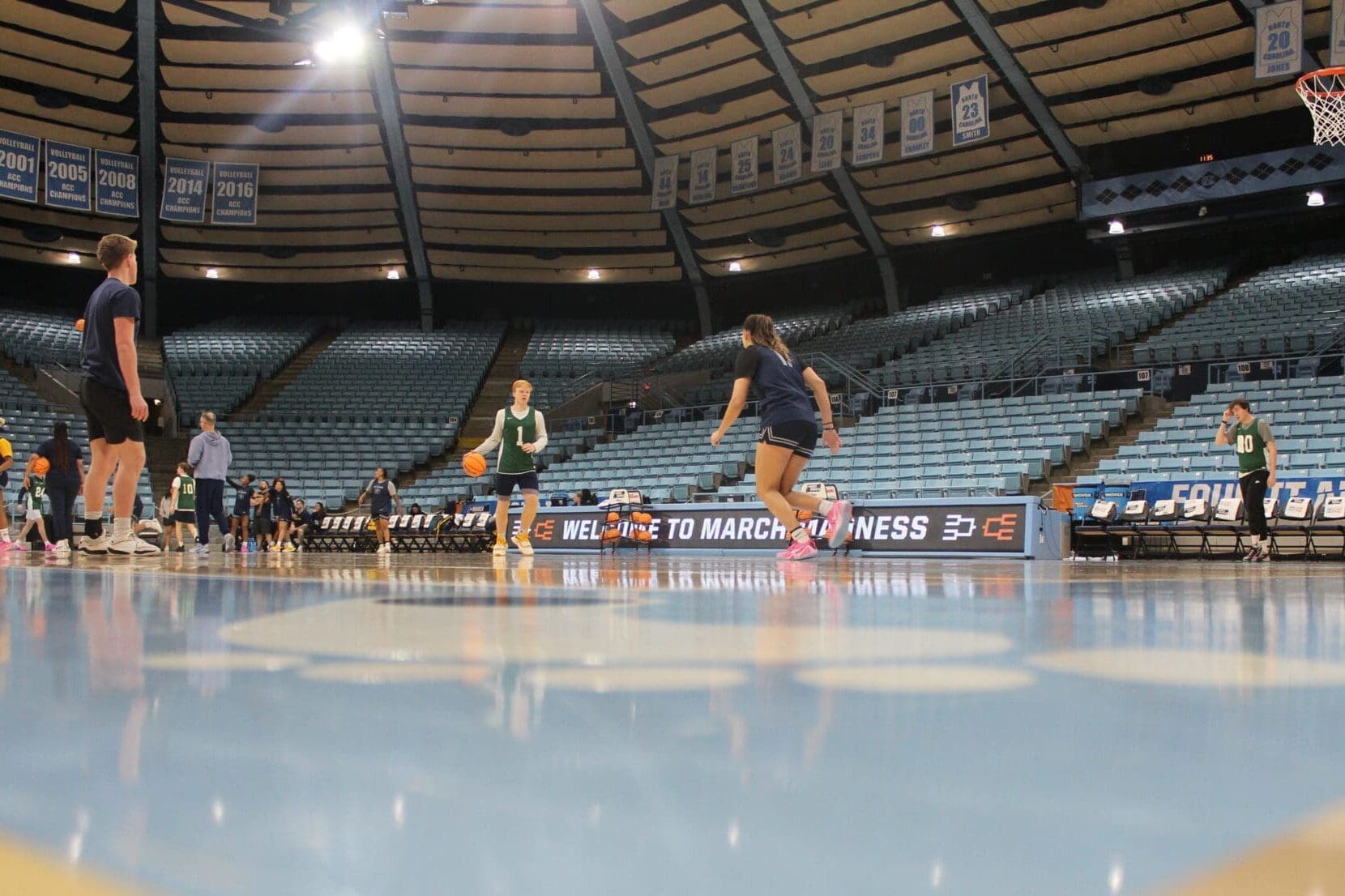 WVU women at NCAA Tournament