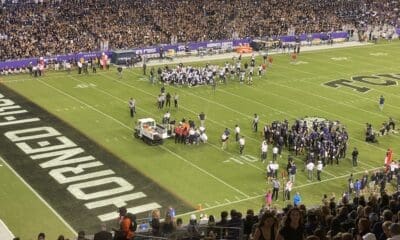 WVU Football Safety Aubrey Burks hurt at TCU