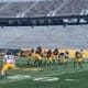 WVU Football spring practice at Milan Puskar Stadium