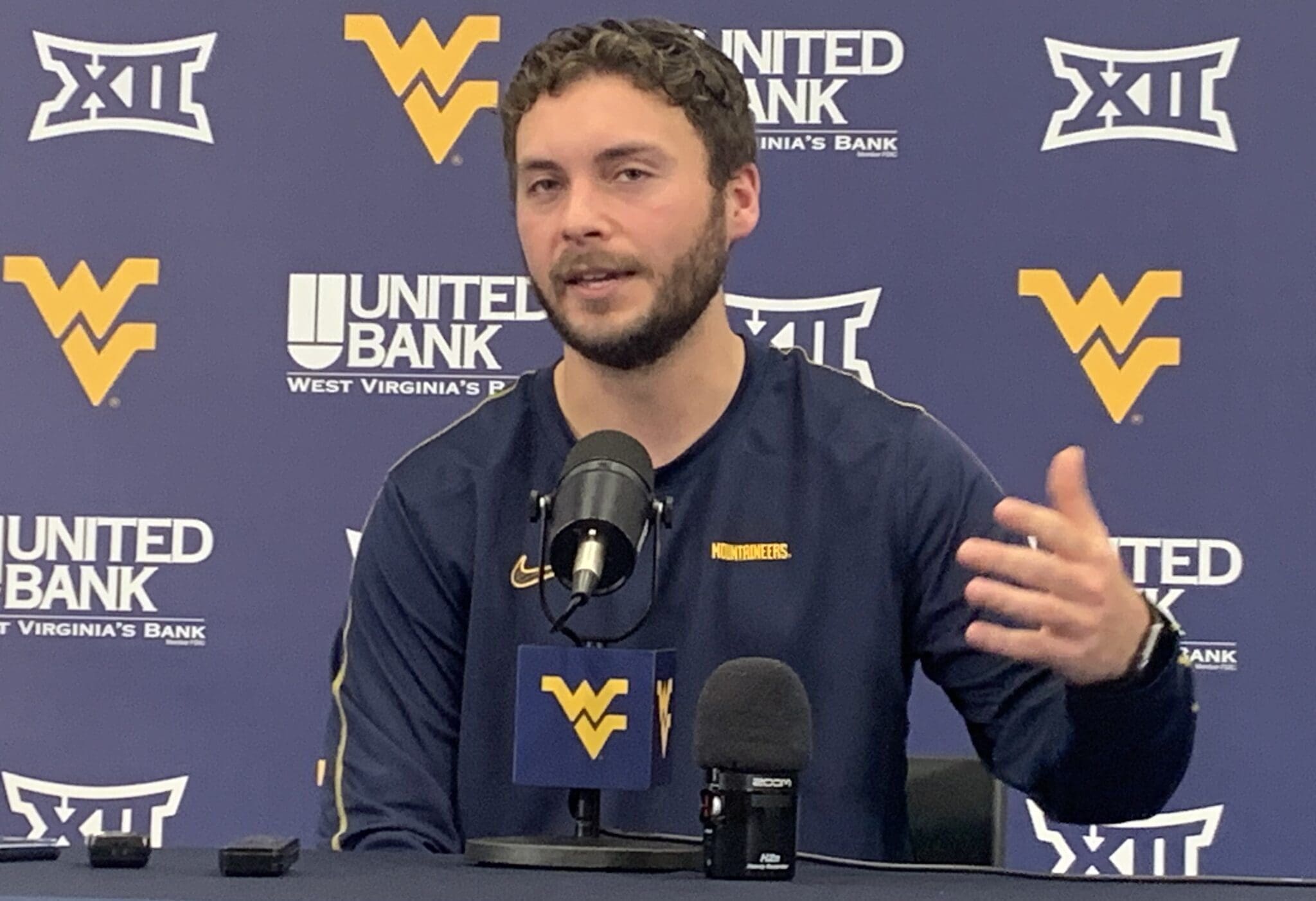 WVU Football QB Coach Rhett Rodriguez