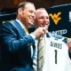 WVU AD Wren Baker and Darian DeVries
