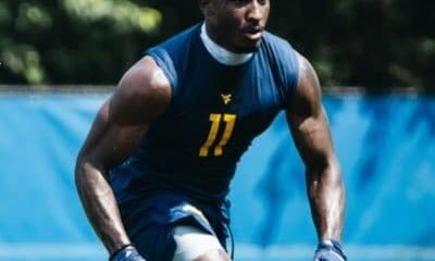 WVU Football safety William Davis