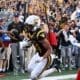 WVU Football WR Rodney Gallagher scores game winning TD over Kansas