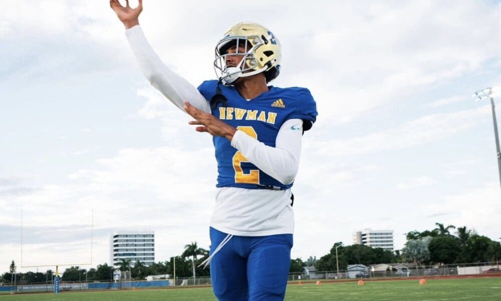 WVU Football QB commit Jyron Hughley