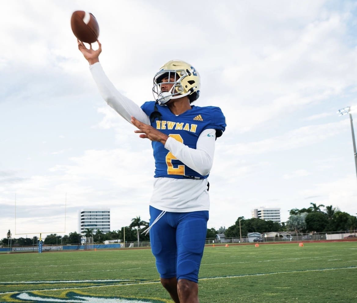 WVU Football QB commit Jyron Hughley