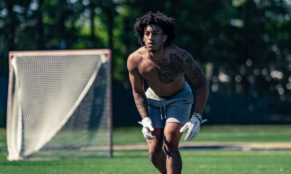 WVU Football safety commit Julien Horton. Image courtesy of Julien Horton's Instagram account.