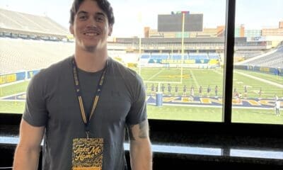 WVU Football TE Grayson Barnes