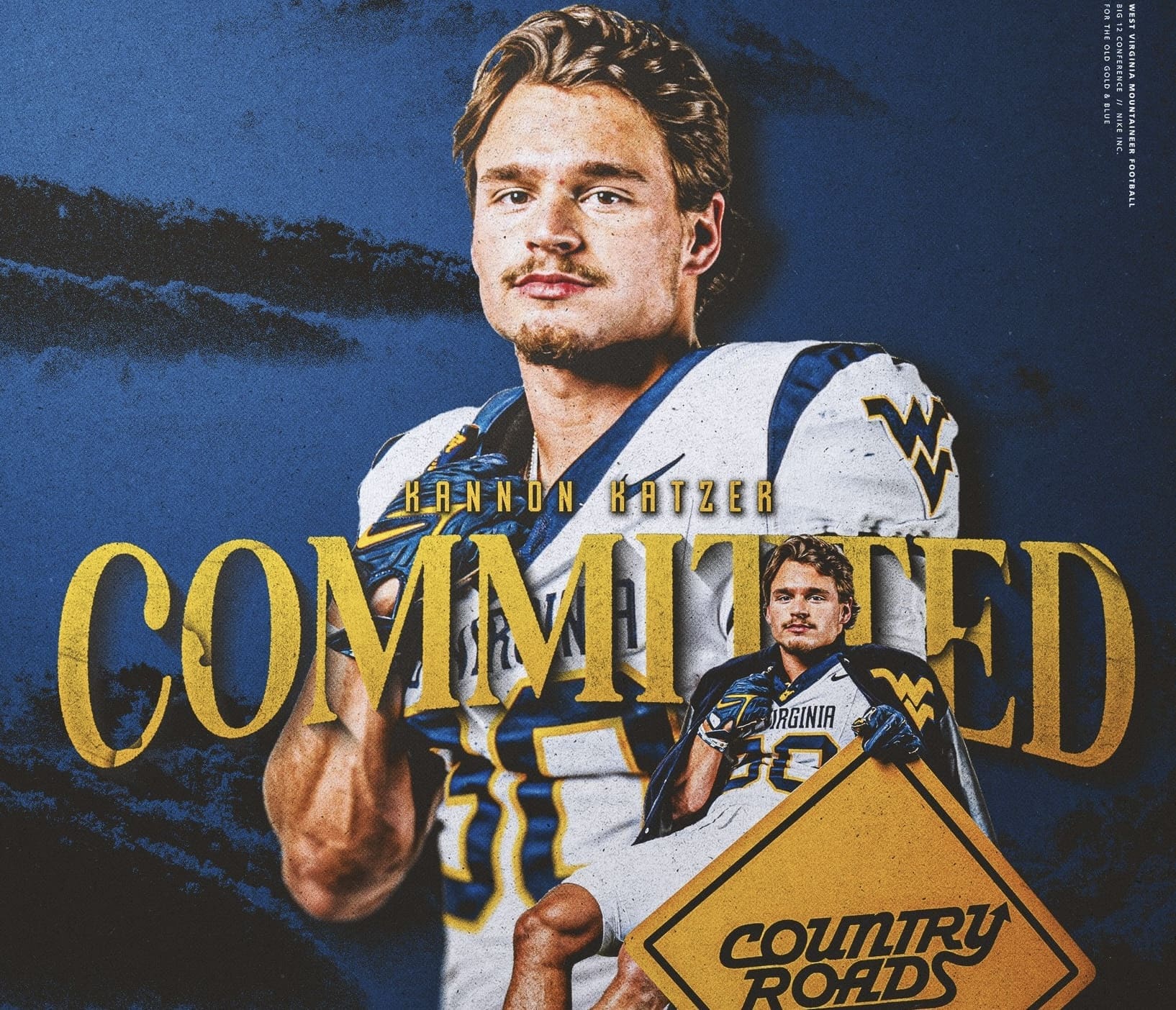 WVU Football RB Kannon Katzer