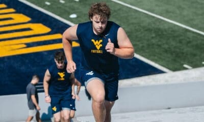 WVU Football long snapper Kaden Seller. Image courtesy of Kaden Seller's Instagram account