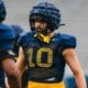 WVU Football bandit Braden Siders. Image courtesy of Braden Siders' Instagram account.
