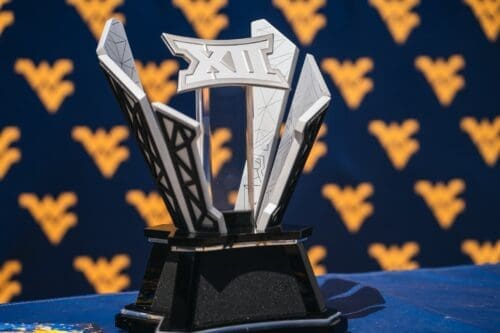 Big 12 baseball trophy