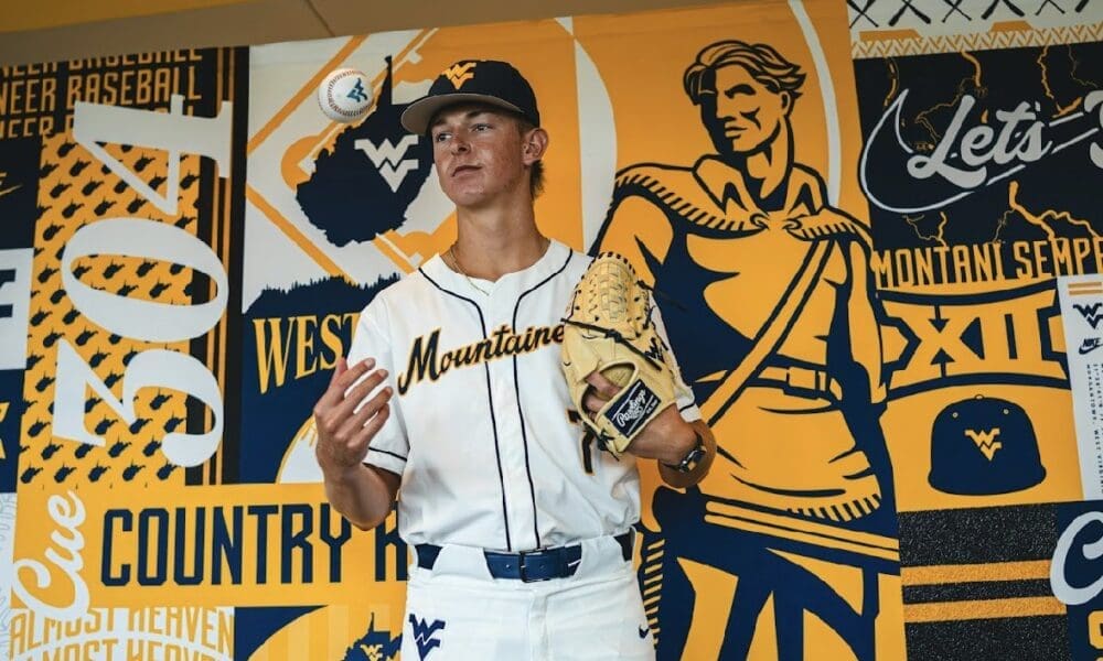 WVU Baseball pitcher Chansen Cole