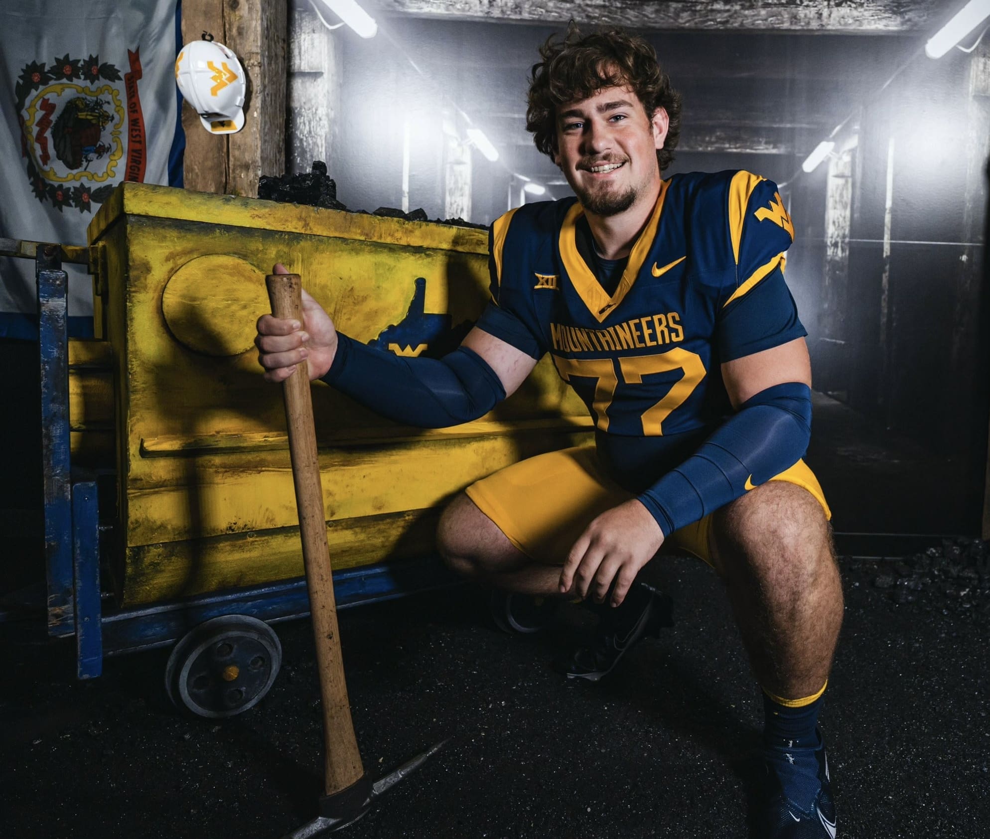 WVU Football OL recruit Camden Goforth