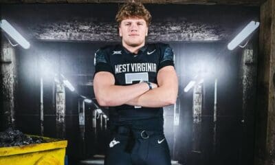 WVU Football linebacker Ashton Woods. Image courtesy of Ashton Woods' Instagram account.